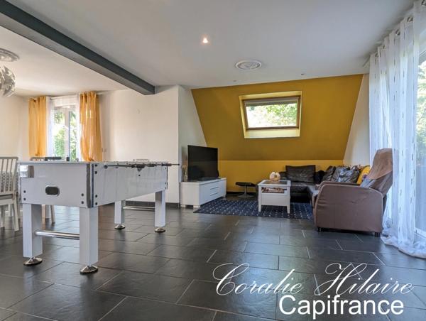 Maison à vendre 5 pièces RIXHEIM (68) Grande pièce de vie, 3 chambres, joli jardin