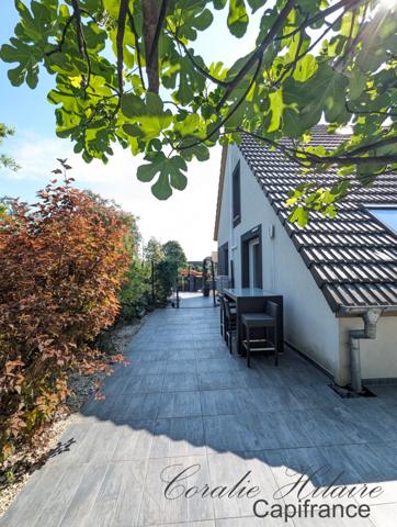 Maison à vendre 5 pièces RIXHEIM (68) Grande pièce de vie, 3 chambres, joli jardin