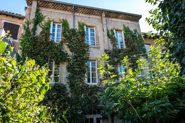 Maison en coeur de ville avec jardin arboré