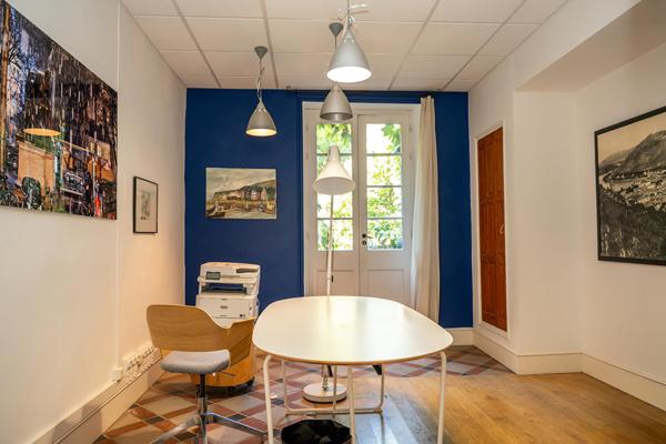 Maison en coeur de ville avec jardin arboré