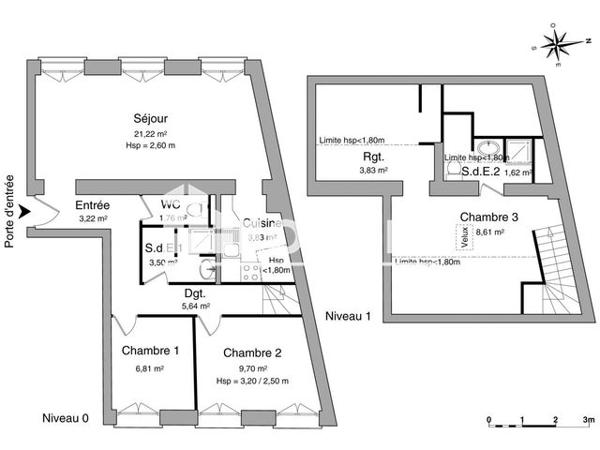 Location Appartement 4 pièces 69.74 m² - 30 RUE DE LA BOUQUERIE Avignon 84000
