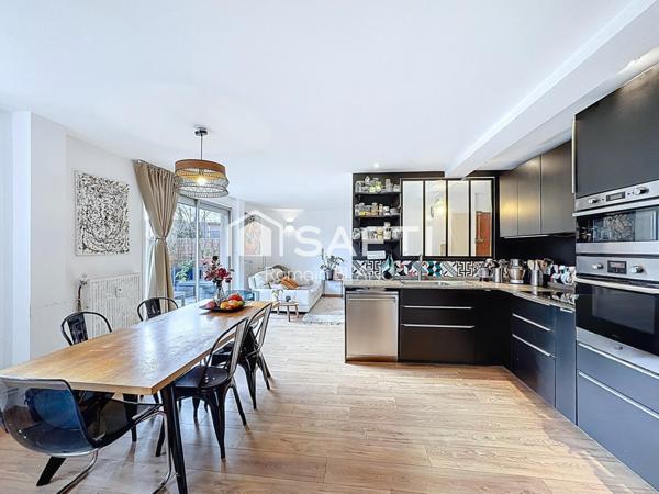 Superbe appartement 4 pièces avec balcon, parking et cave