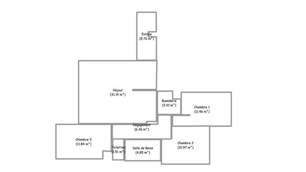 Appartement à vendre 4 pièces 86,99 m² Villeurbanne