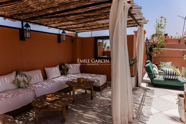 A vendre Riad dans le quartier de la Kasbah à Marrakech