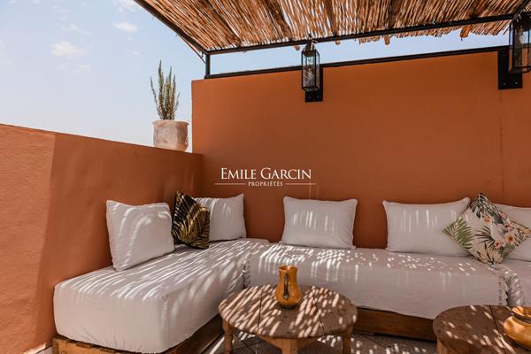 A vendre Riad dans le quartier de la Kasbah à Marrakech
