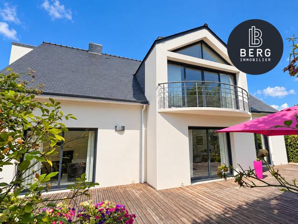 A vendre – ERDEVEN maison d’architecte au calme à 5 mn des plages et du port d’ETEL