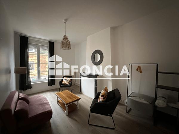 Location Appartement meublé 2 pièces 33.08 m² - 46 RUE DU MOULIN Charleville-mezieres 08000