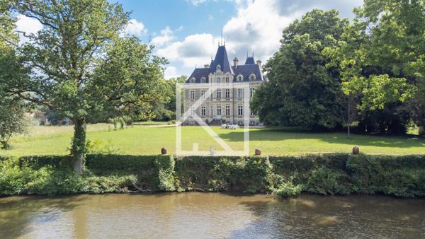 MAJESTUEUX CHÂTEAU du XIXème siècle, HAVRE D'ÉLÉGANCE BUCOLIQUE