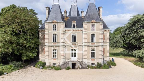MAJESTUEUX CHÂTEAU du XIXème siècle, HAVRE D'ÉLÉGANCE BUCOLIQUE