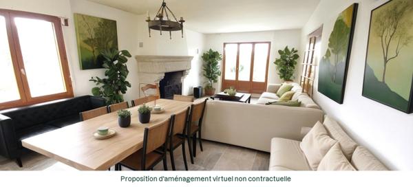 Maison néo-bretonne. Vue mer. Cinq chambres. Terrain de plus de 4000m2.
