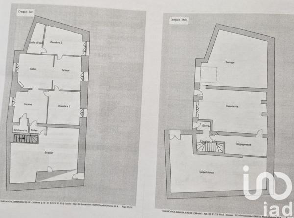 Maison 7 pièces de 264 m² à Vaucouleurs (55140)