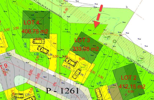 Terrain à Redoute Fort de france