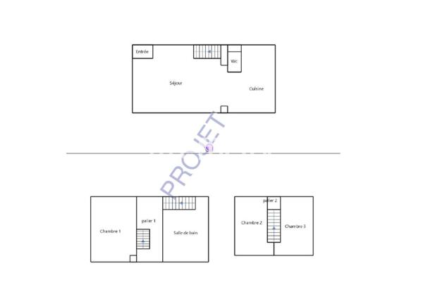 Maison 4 pièces - 91 m² Exclusivité efficity