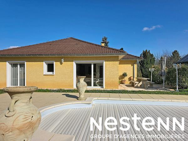 Maison individuelle hors lotissement - 5 pièces - Avec piscine - 1 590m² de terrain