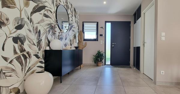 Maison contemporaine à toit plat de 2017 à Puymoyen Détails des diagnostics énergétiques