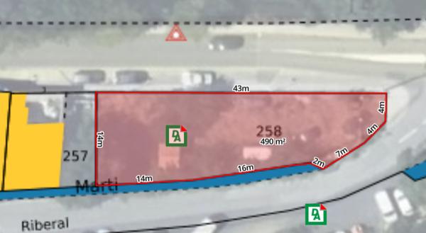 TERRAIN À BÂTIR DE 490 M² – MULTIPLES POSSIBILITÉS