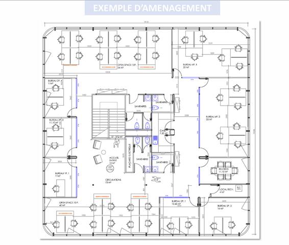 Bureaux Nantes 375 m2 - NANTES EST