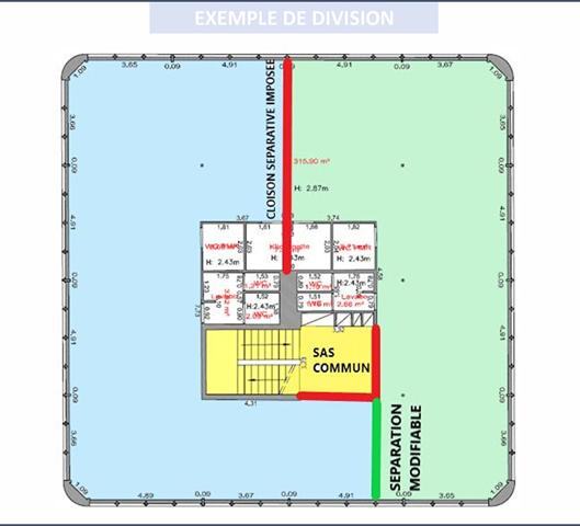 Bureaux Nantes 375 m2 - NANTES EST