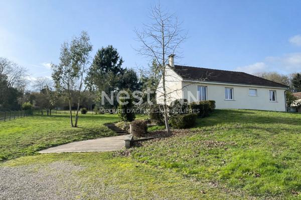 A VENDRE - Chaumont En Vexin - maison PLAIN PIED - 3 chbres - Sous sol total