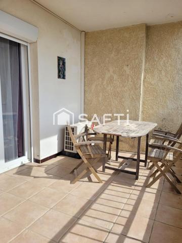T3 terrasse avec parking privé