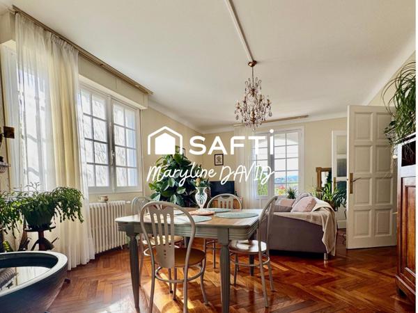 Maison bourgeoise spacieuse et lumineuse