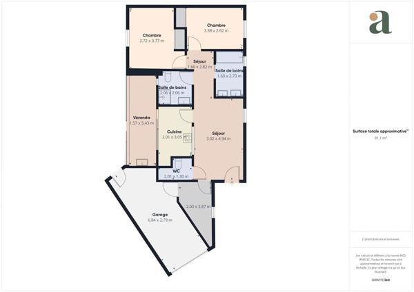 Maison charmante de 71m2 dans hameau paisible en vente à Le Grand-Village-Plage (17370)