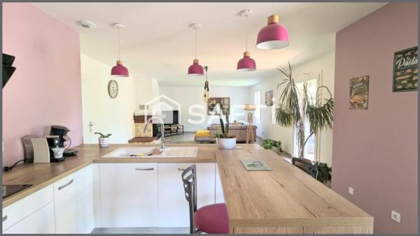 Duras, Maison de plein pied à 5 min à pied des commerces