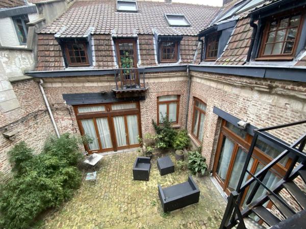 A LOUER : T1 à LILLE • rue de Metz - Vieux lille • 790 € CC • Réf. G255