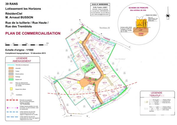 Terrain à vendre 783 m² Rans