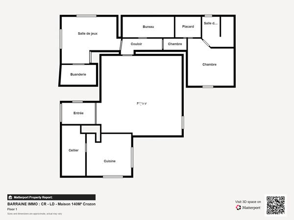 Vente maison à Crozon, 7 pièces 140m²