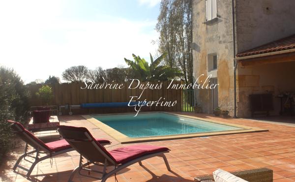 Chermignac (17460) CHERMIGNAC : Magnifique propriété rénovée 6 chambres. Idéale pour activité de chambres d'hôte, grande f