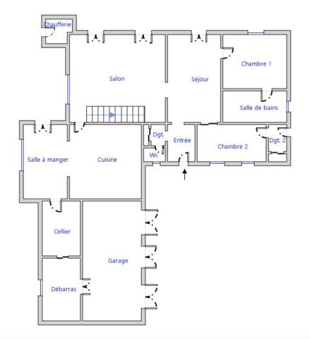 Chermignac (17460) CHERMIGNAC : Magnifique propriété rénovée 6 chambres. Idéale pour activité de chambres d'hôte, grande f