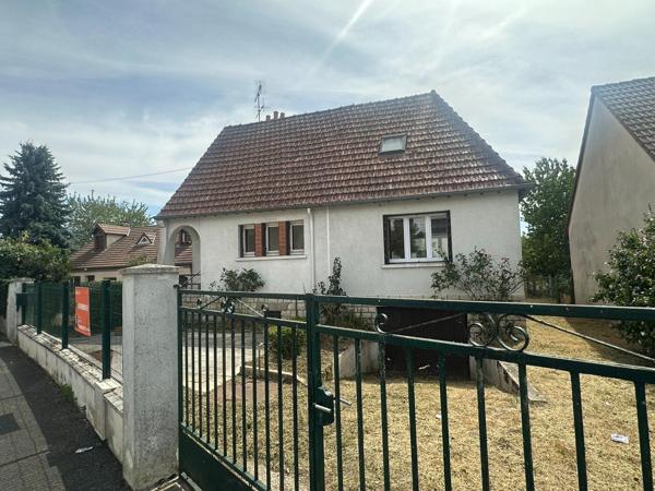 Maison 85 m², 3 pièces, 2 chambres, sous-sol, cave et terrain