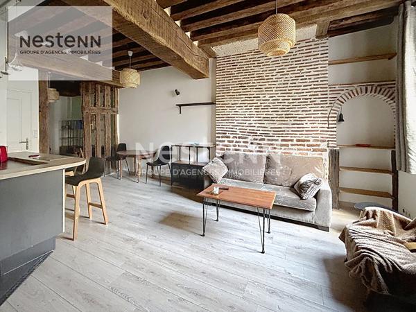 ORLEANS RUE DES TURCIES / SECTEUR LOIRE - SUPERBE APPARTEMENT T3 MEUBLE