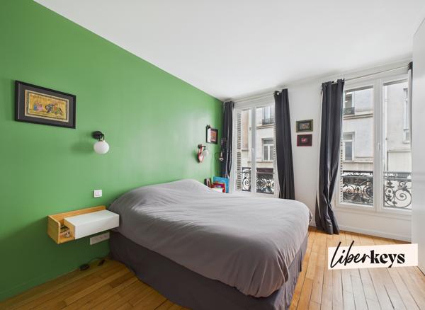 Appartement bourgeois et familial – 108 m² – 4 chambres – Rue d’Amsterdam, 9ᵉ arrondissement