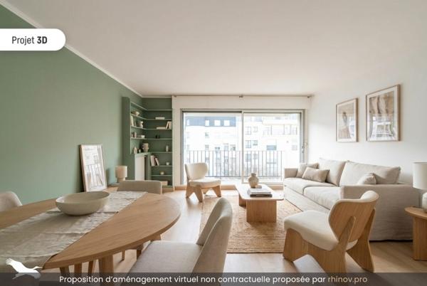 Appartement à vendre |  La Garenne-Colombes |  3 pièces | 73 m²