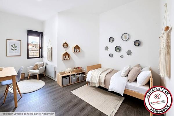 Maison à vendre 3 pièces de 57 m²