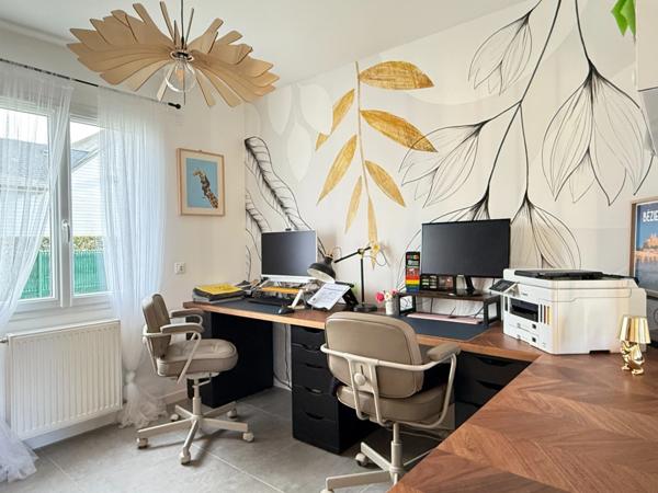 Maison contemporaine a vendre, SAINT DENIS EN VAL, 4 chambres , beau jardin