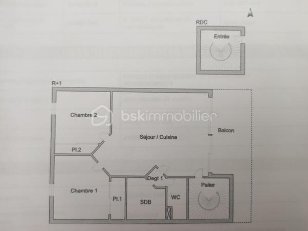 Appartement de 68 m²