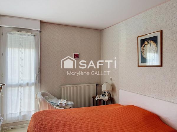 T3 - centre ville - balcon Sud - box en sous-sol