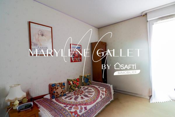T3 - centre ville - balcon Sud - box en sous-sol