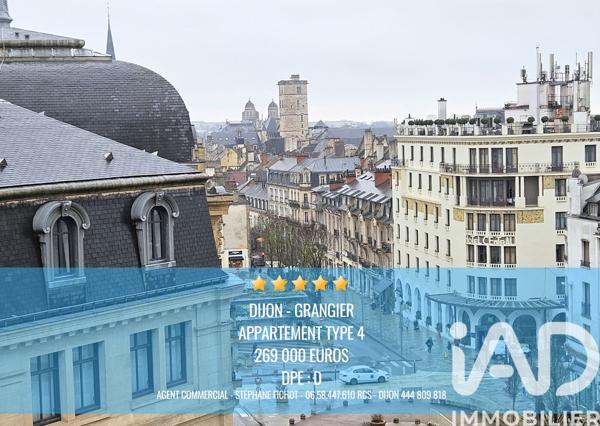 Appartement à vendre 4 pièces 86 m² Dijon