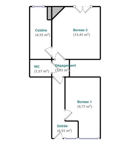 Murs commerciaux  à vendre 38 m² Paris 15