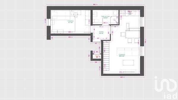 Apartment for sale 2 rooms 35 m² Roubaix