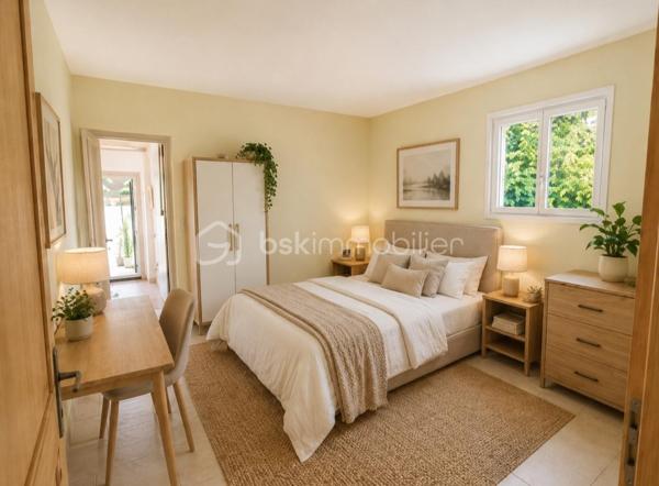 ❤️RARE SUR LE SECTEUR ! 

🌳 VÉRITABLE MAISON DE PLAIN-PIED – 162 m² – 3 chambres avec possibilité d'une 4ᵉ – Terrain paysagé de 2 180 m² 🌳

Vous recherchez une maison où tout est accessible de plain-pied, dans un environnement calme et verdoyant, à seulement quelques minutes de Maintenon et de sa gare pour Paris ?

Je vous invite à découvrir cette belle maison de 162 m² habitables, implantée sur un magnifique terrain arboré de 2 180 m², offrant confort, luminosité et qualité de vie.

✨ Ses principaux atouts :
✔️ Véritable maison de plain-pied
✔️ Construction sur vide sanitaire accessible, pratique pour l'entretien et les interventions techniques
✔️ Grande pièce de vie lumineuse avec insert
✔️ Chauffage au sol électrique
✔️ Cuisine indépendante avec accès direct à la terrasse et au jardin
✔️ 3 chambres avec possibilité d'aménager une 4ᵉ chambre, idéale pour une famille, un bureau ou une activité à domicile
✔️ Suite parentale avec dressing et salle d'eau privative
✔️ Salle de bains supplémentaire
✔️ 2 WC indépendants
✔️ Grand garage de 46 m²
✔️ DPE C
✔️ Assainissement autonome
✔️ Taxe foncière : 1 600 €
✔️ Terrain paysagé de 2 180 m²
✔️ Environnement calme, verdoyant et sans vis-à-vis

📍 À seulement quelques minutes de Maintenon :
🚉 Gare avec accès direct à Paris-Montparnasse
🏫 Écoles, collège et lycée à proximité
🛍️ Commerces et services rapidement accessibles

💰 Prix : 349 900 €

Cette propriété séduira les familles en quête d'espace, de confort et de sérénité. Son véritable plain-pied, ses beaux volumes, son grand terrain arboré et la possibilité de créer une 4ᵉ chambre en font un bien rare sur le secteur.

📩 Pour plus d'informations ou organiser une visite, contactez-moi en message privé.

🙏 Merci à toutes celles et ceux qui partageront cette annonce. Un simple partage peut permettre une belle rencontre entre une maison et ses futurs propriétaires.

Angélique Le Men
Conseillère Immobilier BSK