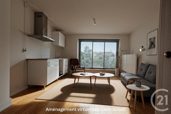 Appartement F1 à vendre  1 pièce - 29,61 m2 LA VARENNE ST HILAIRE - 94