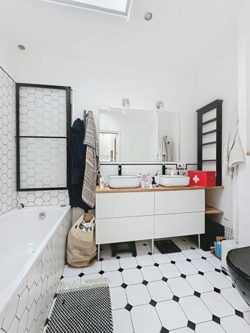 Échoppe rénovée 105 m2 - 3 chambres - Terrasses et Garage - Saint-Augustin