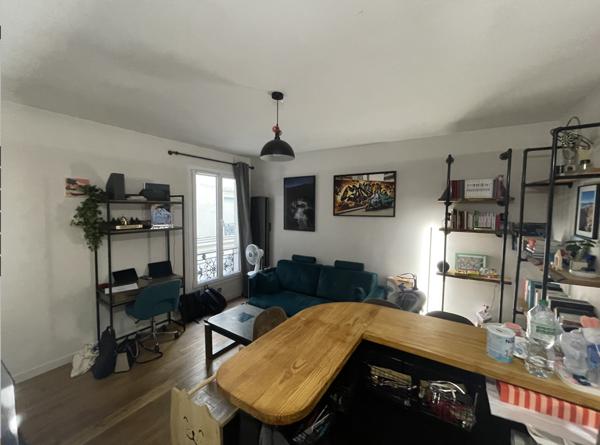 Paris (75011) 3 pièces de 44 m2 + cave