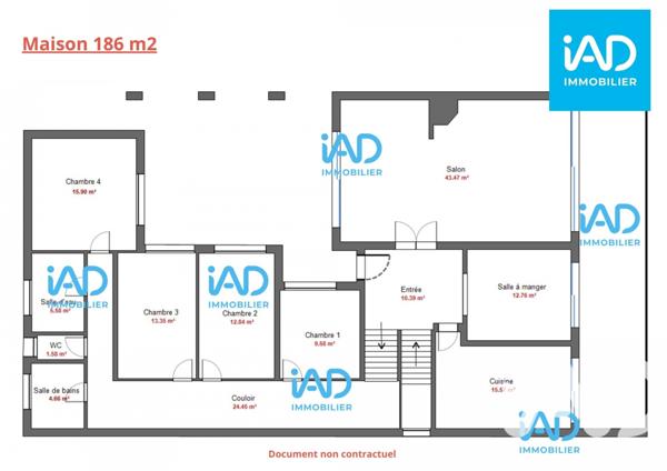 Maison à vendre 8 pièces 186 m² Palaiseau