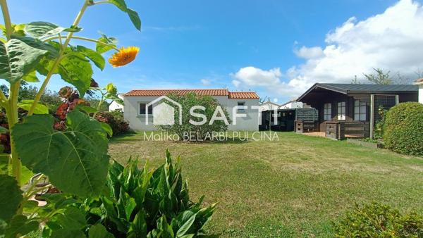 Longère rénovée avec studio et jardin arboré